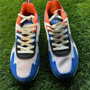 Nike Blue and Orange Sneakers
